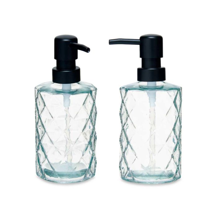 Dispensador Jabon Transparente Diamante 410 Ml Berilo 9X18CM (12 Unidades) 1 Dispensador Jabon Transparente Diamante 410 Ml Berilo 9X18CM (12 Unidades) 1