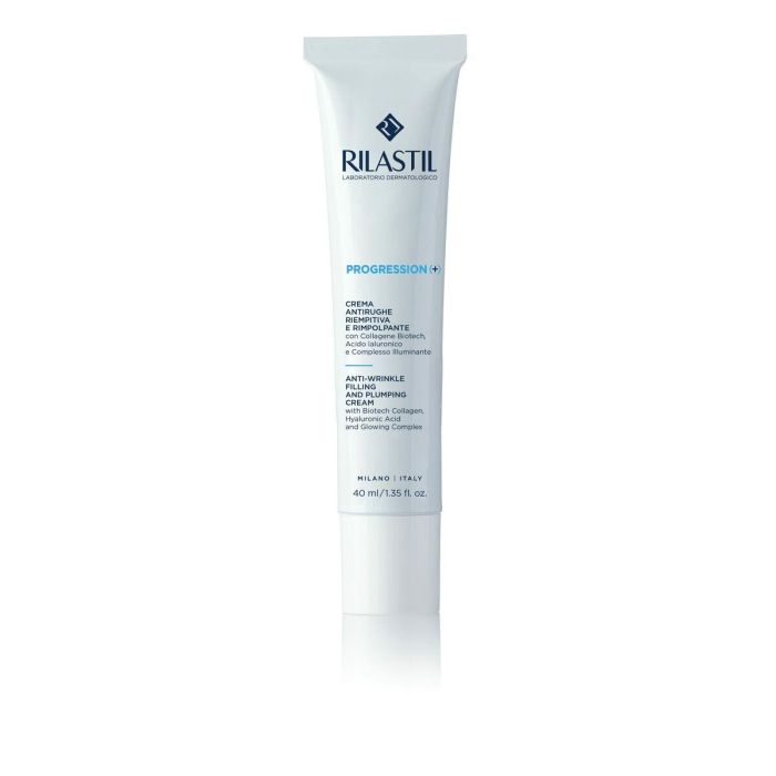 Rilastil PROGRESSION(+) Crema Reafirmante Rellenadora Antiarrugas para Piel Normal/Mixta y Menopausia con Hialurónico y Colágeno 40ml Rilastil PROGRESSION(+) Crema Reafirmante Rellenadora Antiarrugas para Piel Normal/Mixta y Menopausia con Hialurónico y Colágeno 40ml