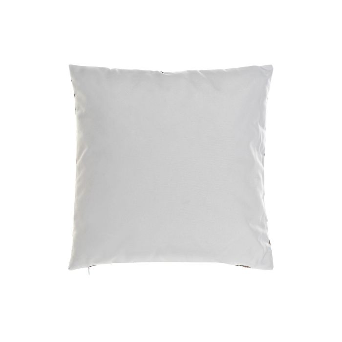 DKD Home Decor Cojín Decorativo Multicolor 45x45x10 cm de Poliéster con Diseño de Luna y Cremallera (2 Unidades) 2