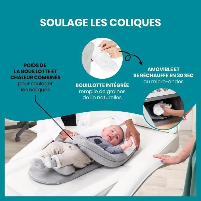 Reductor anticólicos Babymoov CloudNest - botella de agua caliente integrada 4 Reductor anticólicos Babymoov CloudNest - botella de agua caliente integrada 4