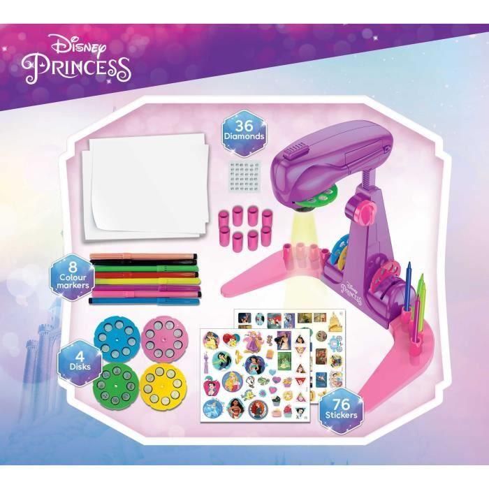 Proyector escolar de dibujo - Princesa - para dibujar todas tus Princesas favoritas - LISCIANI 2 Proyector escolar de dibujo - Princesa - para dibujar todas tus Princesas favoritas - LISCIANI 2