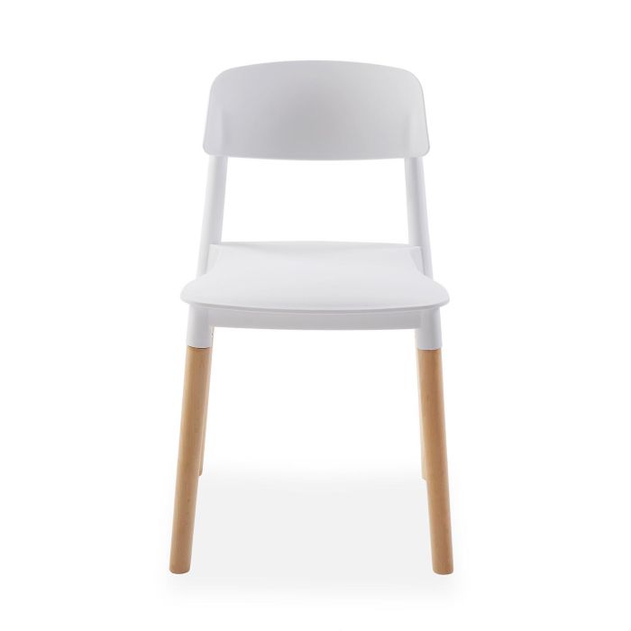 Silla Cocina Blanca Versa 45X76CM (4 Unidades) 2 Silla Cocina Blanca Versa 45X76CM (4 Unidades) 2