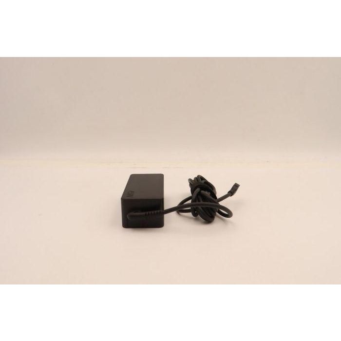 Lenovo 45W AC adapter charger with Slim Tip connector, USB-C interface, compatible with ThinkPad Helix (Type 3xxx) laptops. 2 Lenovo 45W AC adapter charger with Slim Tip connector, USB-C interface, compatible with ThinkPad Helix (Type 3xxx) laptops. 2