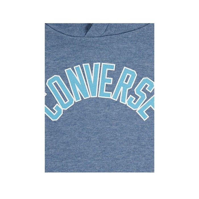 Sudadera con Capucha Niño Converse Cnvb Heritage Blocked Po Azul M 1