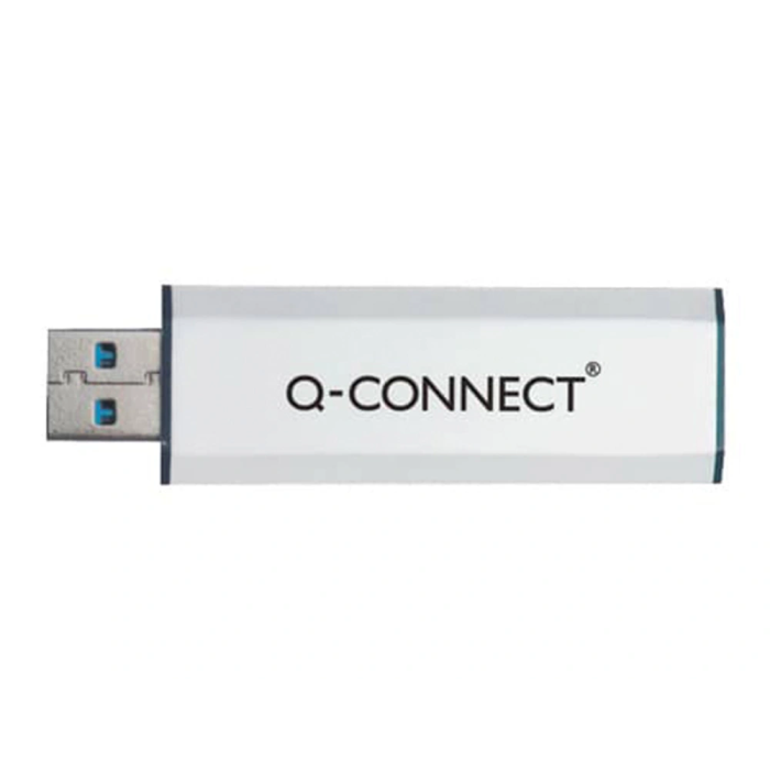 Q-connect Memoria USB Flash 8 GB SuperSpeed 3.0 Retráctil Plateado 2 Q-connect Memoria USB Flash 8 GB SuperSpeed 3.0 Retráctil Plateado 2