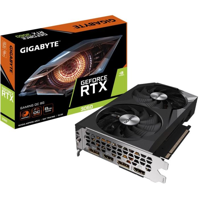Gigabyte Tarjeta Gráfica GeForce RTX 3060 OC 8GB GDDR6 Gaming OC 2.0