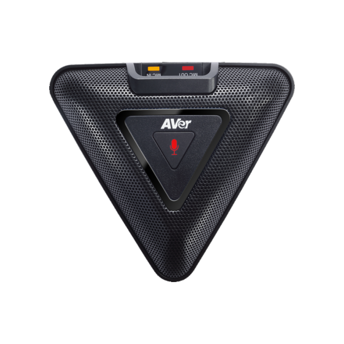 AVer Par de Micrófonos de Expansión con 2 Cables de 5m para Cadena de hasta 4 Micrófonos y Conexión Máx. 40 Metros 1