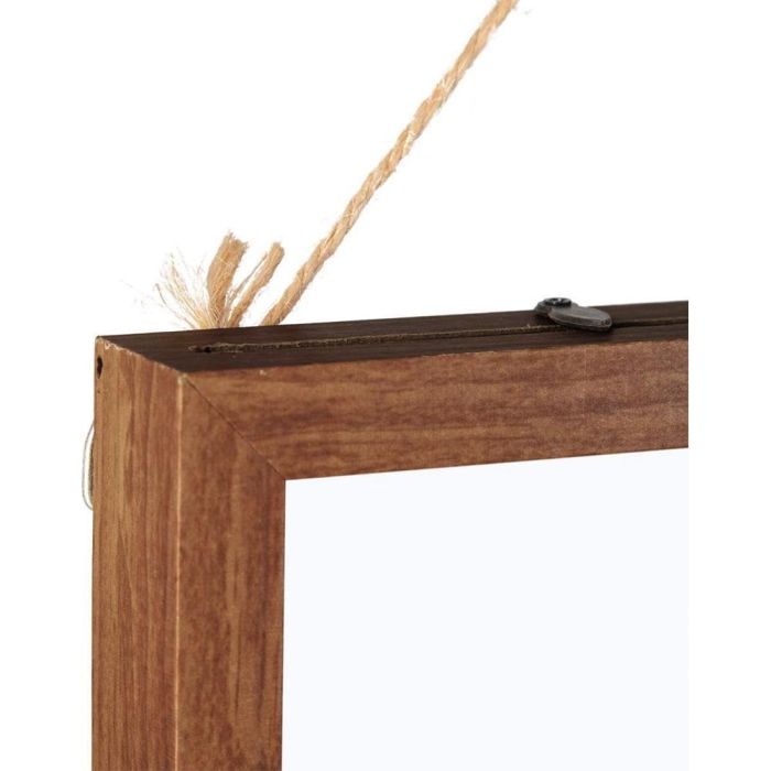 Atmosphera Marco de fotos decorativo lienzo natural 38x48cm MDF/cristal modelos surtidos 3