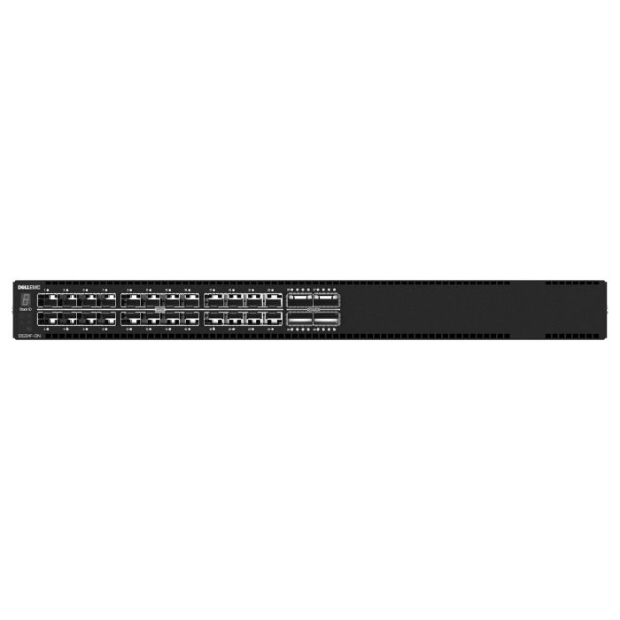 DELL Switch de Red S5224F-ON Gestionado L2/L3 1U, 24 Puertos SFP28 25GbE + 4 Puertos QSFP28 100GbE, Fuente de Alimentación Redundante 0 DELL Switch de Red S5224F-ON Gestionado L2/L3 1U, 24 Puertos SFP28 25GbE + 4 Puertos QSFP28 100GbE, Fuente de Alimentación Redundante 0