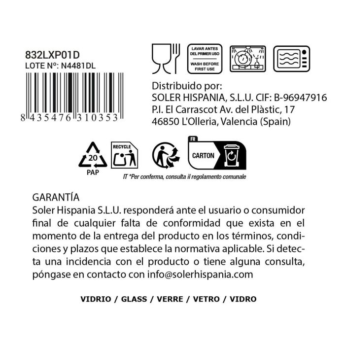 La Mediterranea Vaso Sidari 270 cc Mora 7