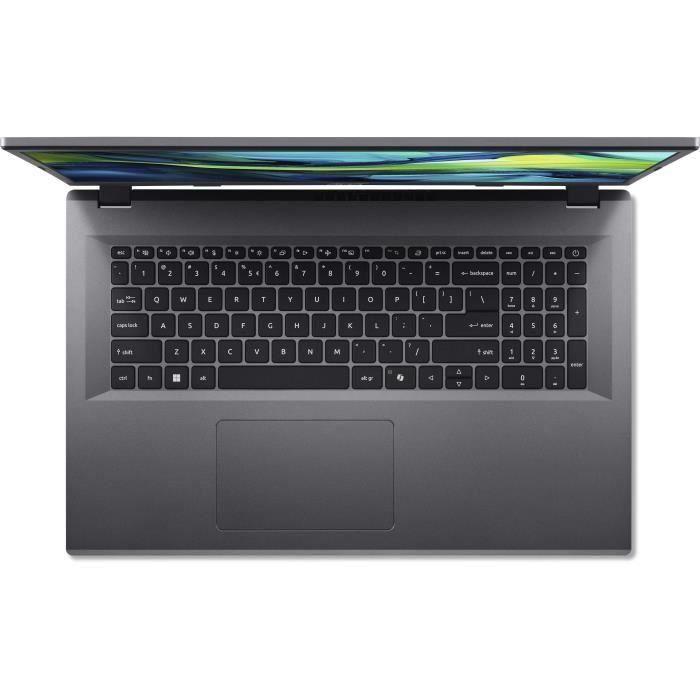 Portátil ACER Aspire AG17-31P-319D, pantalla FHD IPS de 17,3", Intel Core 3 N355, gráficos UHD, 8 GB DDR5, SSD PCIe NVMe de 512 GB 3 Portátil ACER Aspire AG17-31P-319D, pantalla FHD IPS de 17,3", Intel Core 3 N355, gráficos UHD, 8 GB DDR5, SSD PCIe NVMe de 512 GB 3