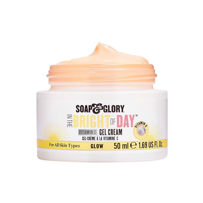 Soap & Glory BRIGHT OF DAY Crema Facial Gel 50 ml con Vitamina C para Piel Radiante Vegana 2