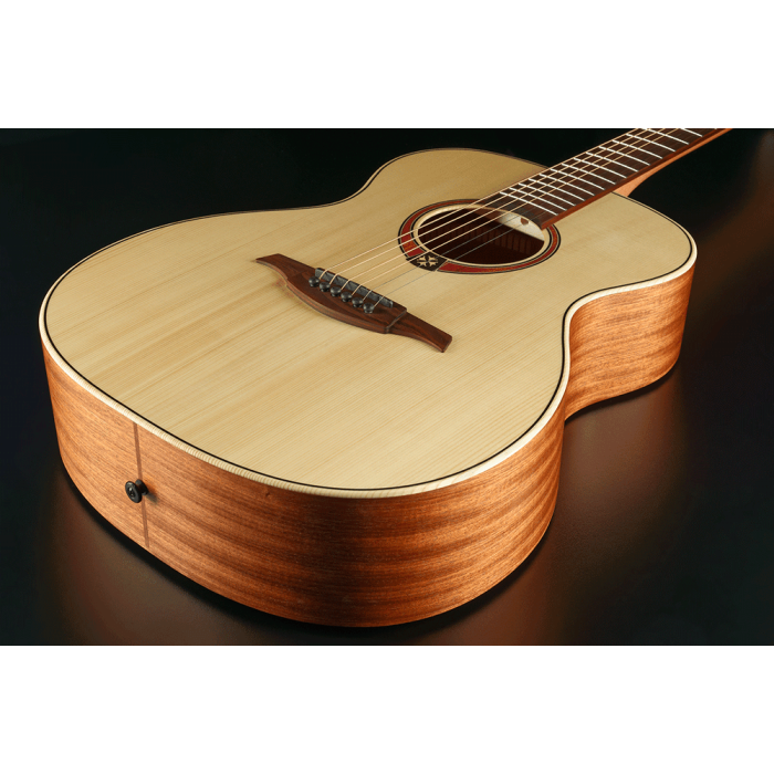 Guitarra Acústica Lâg Auditorium Tramontane 70 - Natural 4