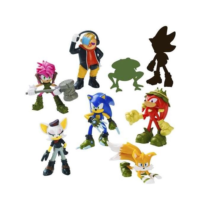 Figura sonic pack de 8 figuras coleccionables. 6,5 cm - modelos surtidos 3