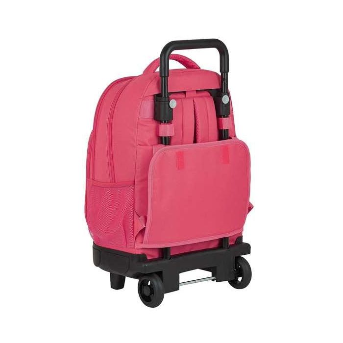 Mochila Escolar con Ruedas Compact BlackFit8 M918 Rosa (33 x 45 x 22 cm) 1