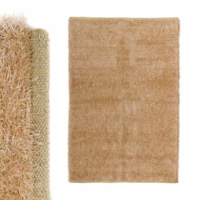 Alfombra SHAGGY Beige 120 x 180 x 2 cm