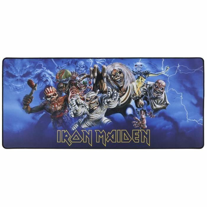 Subsonic SUB3701221702748 Alfombrilla de Ratón XXL Iron Maiden Licencia Oficial 90 cm x 40 cm Alfombrilla de Escritorio para Juegos