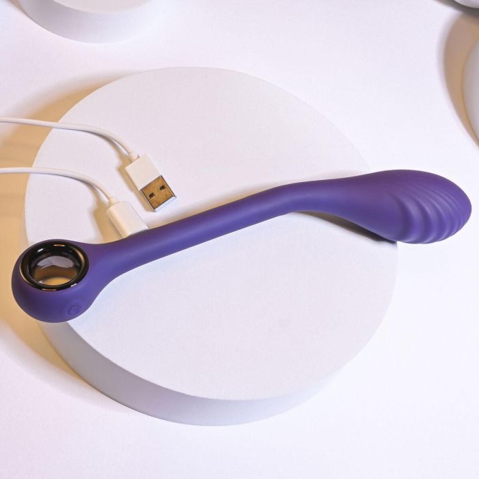 Vibrador Punto G Playboy Playboy Morado 17