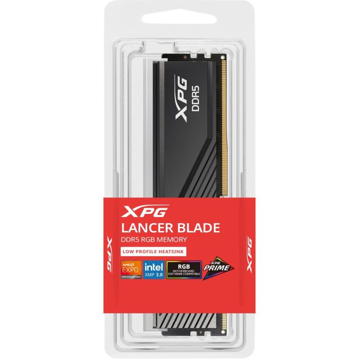 16 GB ADATA DIMM 6000 (schwarz. AX5U6000C3016G-SLABRBK. XPG Lancer Blade RGB. INTEL XMP. AMD EXPO) 4 16 GB ADATA DIMM 6000 (schwarz. AX5U6000C3016G-SLABRBK. XPG Lancer Blade RGB. INTEL XMP. AMD EXPO) 4