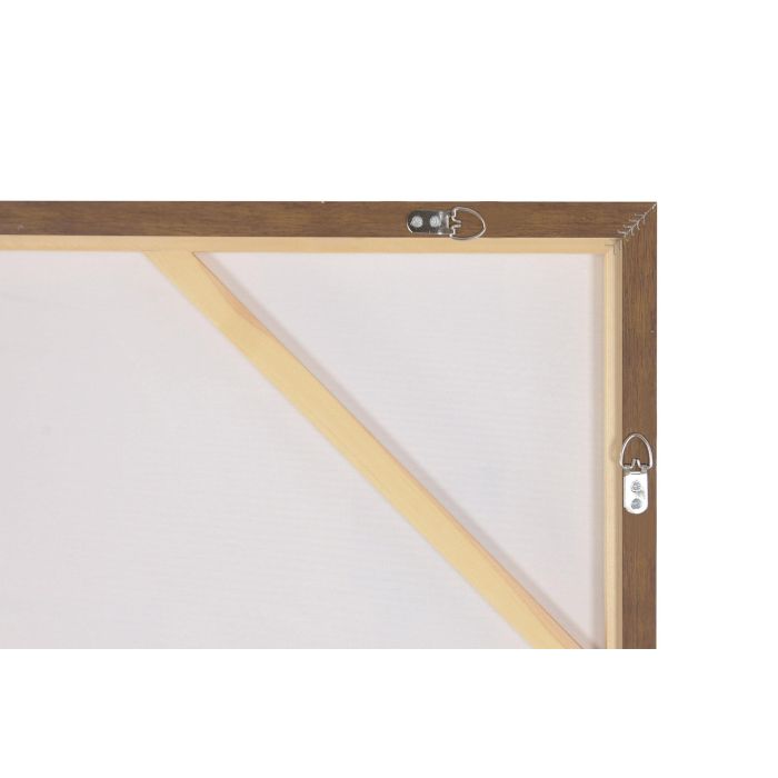 DKD Home Decor Cuadro Abstracto Blanco Gris 4 x 140 x 100 cm 2 Unidades