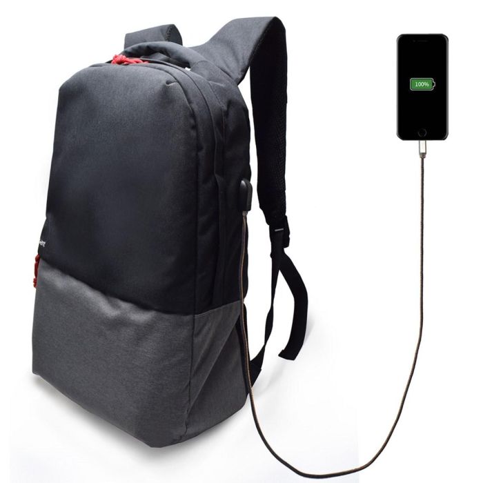 MOCHILA PORTATIL EWENT EW252917.3" + PUERTO USB