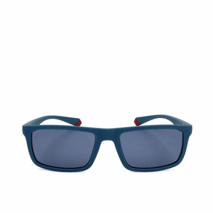 Polaroid 2134/S Gafas de Sol para Hombre, Montura Rubber, Rectangular, Cristales 56 mm, Patillas 145 mm 1 Polaroid 2134/S Gafas de Sol para Hombre, Montura Rubber, Rectangular, Cristales 56 mm, Patillas 145 mm 1