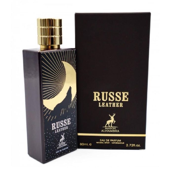 Maison Alhambra Russe Leather Eau de Parfum para Hombre 80 ml Vaporizador