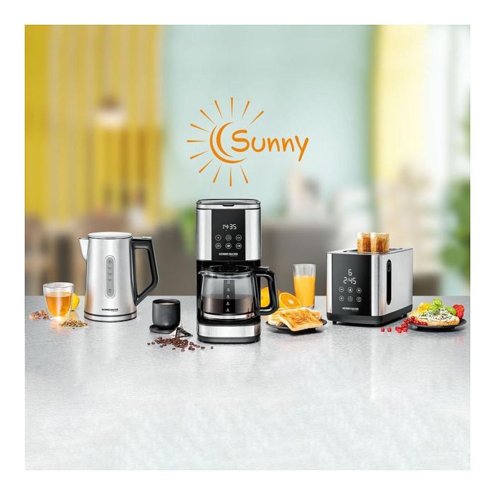 ROMMELSBACHER FKM 1000 Cafetera de Filtro, 1000 W, 1.5 L, Función Mantener Caliente y Autolimpieza, Negro y Acero Inoxidable 4 ROMMELSBACHER FKM 1000 Cafetera de Filtro, 1000 W, 1.5 L, Función Mantener Caliente y Autolimpieza, Negro y Acero Inoxidable 4