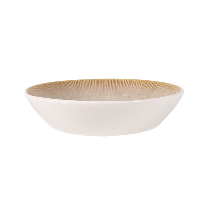La Mediterranea Plato Hondo Calobra Crema Ø22 x 4.7 cm (18 Unidades) 3