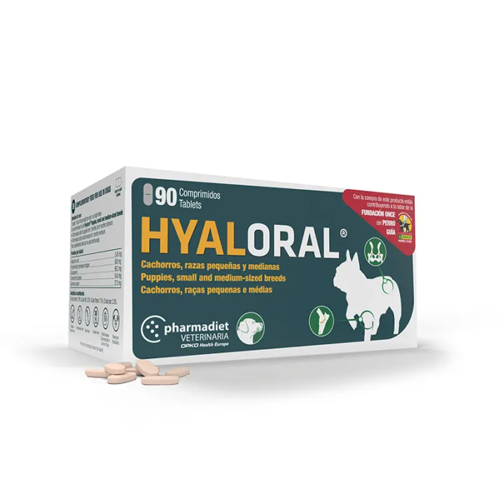 Hyaloral Perro Raza Pequeña Mediana 90 Comprimidos