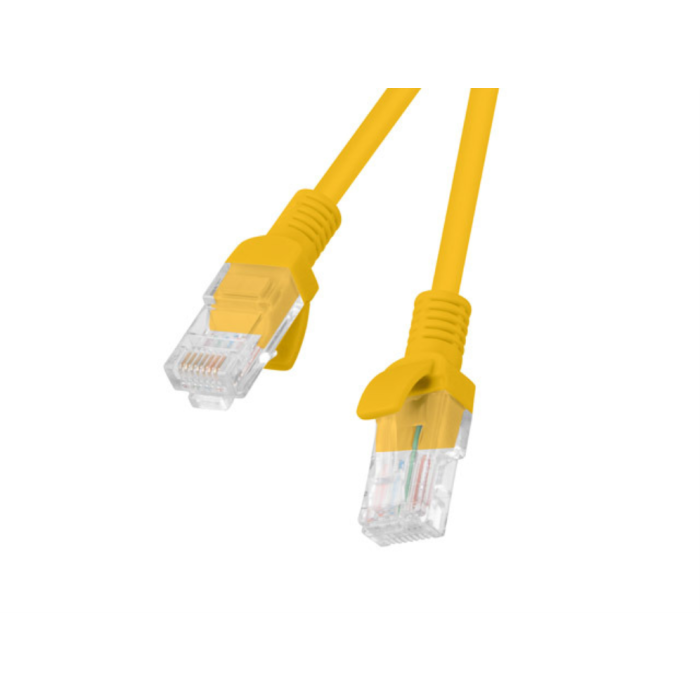 Lanberg PCU6-10CC-0150-O Cable de Red Latiguillo Cat6 UTP 1.5m Naranja