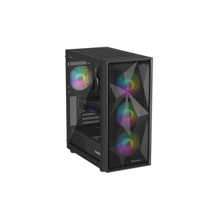 GENESIS Diaxid 605 ARGB Midi Tower Negro GENESIS Diaxid 605 ARGB Midi Tower Negro