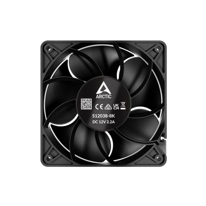 Pack de 3 Ventiladores Arctic S12038-8K/ 12cm 2