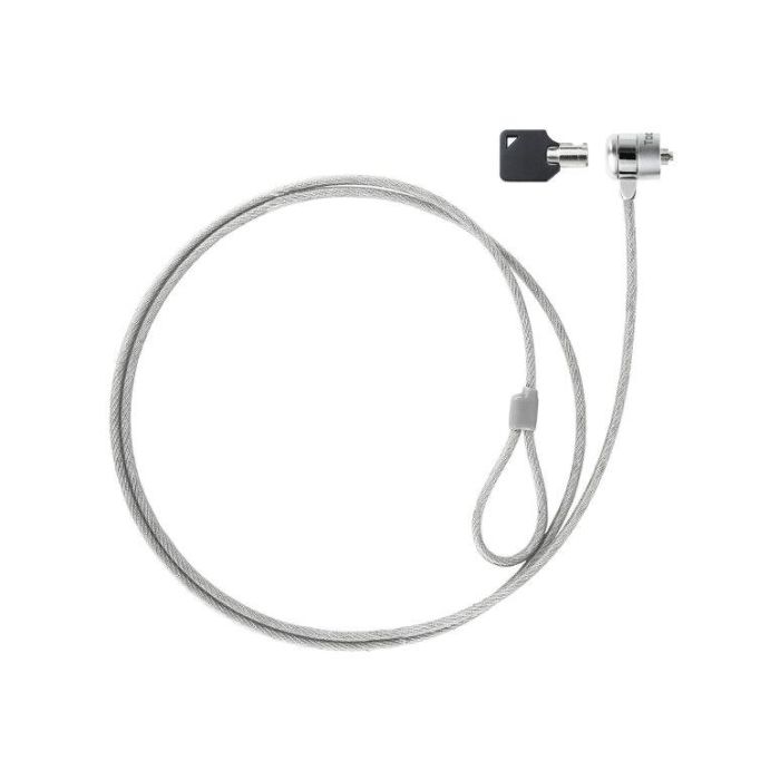 TOOQ Cable de seguridad T-LOCK con llave para portatiles 1.5 metros TOOQ Cable de seguridad T-LOCK con llave para portatiles 1.5 metros