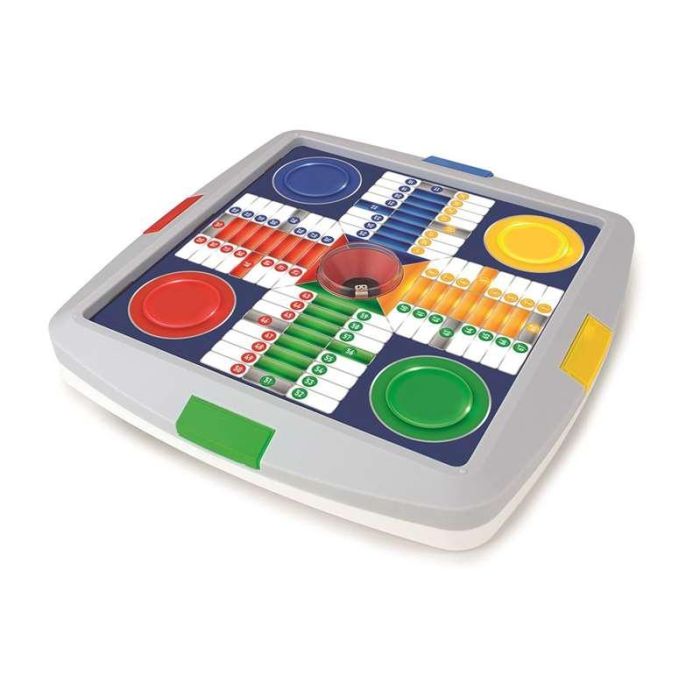 Juego parchis y oca automático 4 jugadores 27x27x4 cm 10 Juego parchis y oca automático 4 jugadores 27x27x4 cm 10