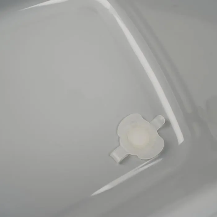 Thermobaby LUXURY TUB Bañera Infantil Plegable Charming Grey con Tapón de Drenaje Estable Robusta Antideslizante para Bebé 2
