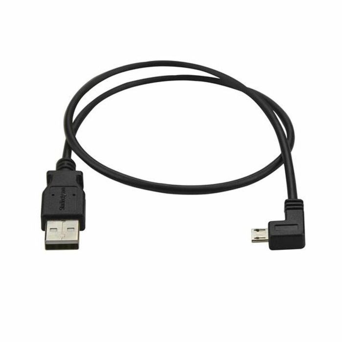 Cable USB Startech USBAUB50CMLA Negro 0,5 m 3