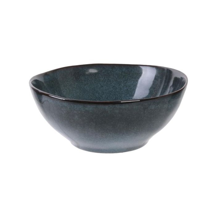 Home Deco Factory Natural Cuenco Gres Azul 14,5 cm Altura 6 cm Capacidad 350 ml 2 Home Deco Factory Natural Cuenco Gres Azul 14,5 cm Altura 6 cm Capacidad 350 ml 2