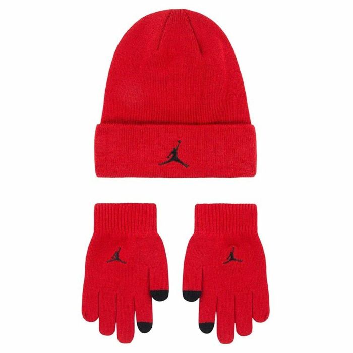 Gorro, Bufanda y Guantes Nike Jan Jordan Essentials Rojo Gorro, Bufanda y Guantes Nike Jan Jordan Essentials Rojo