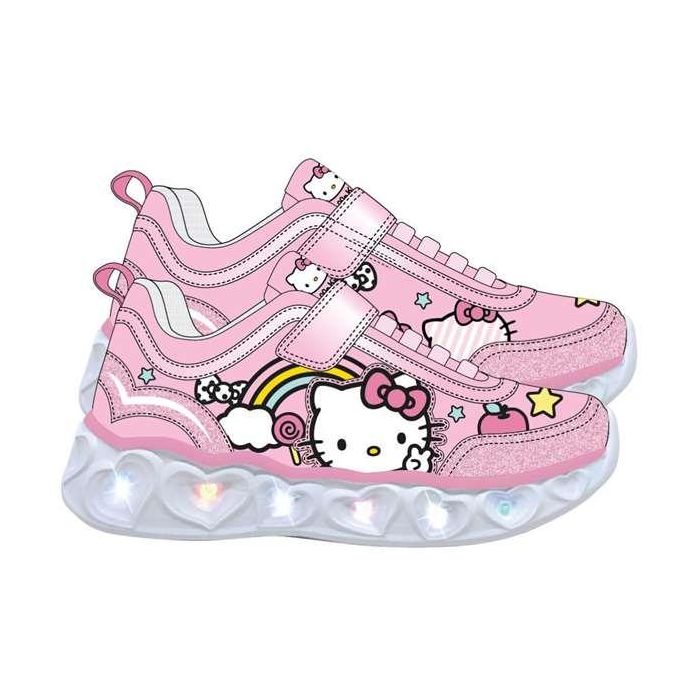 Cerdá T031 Deportiva Hello Kitty con Luces, Suela Ligera EVA, Rosa Talla 31 para Niña