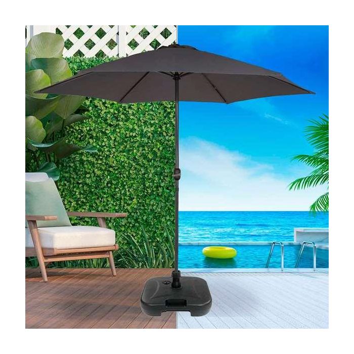 Soporte parasol plástico 19 kg. d3,8 cm 44.5x44.5x12.5 cm 3 Soporte parasol plástico 19 kg. d3,8 cm 44.5x44.5x12.5 cm 3