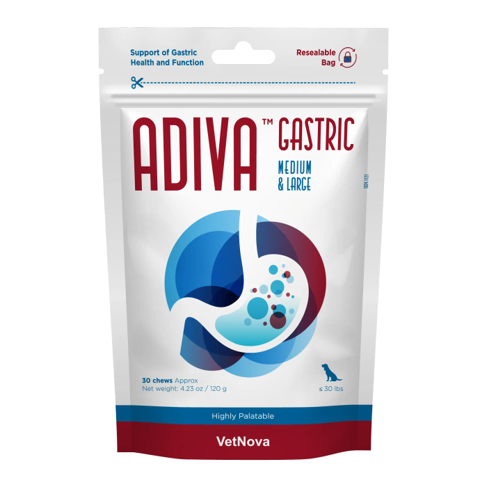 Adiva Gastric Medium & Large 30 Chews