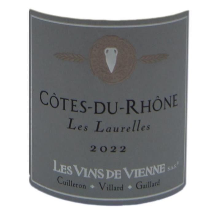 Vin de Vienne Cuvée Les Laurelles Amphore d'Argent 2022 Côtes du Rhône - Vino blanco del Valle del Ródano 1