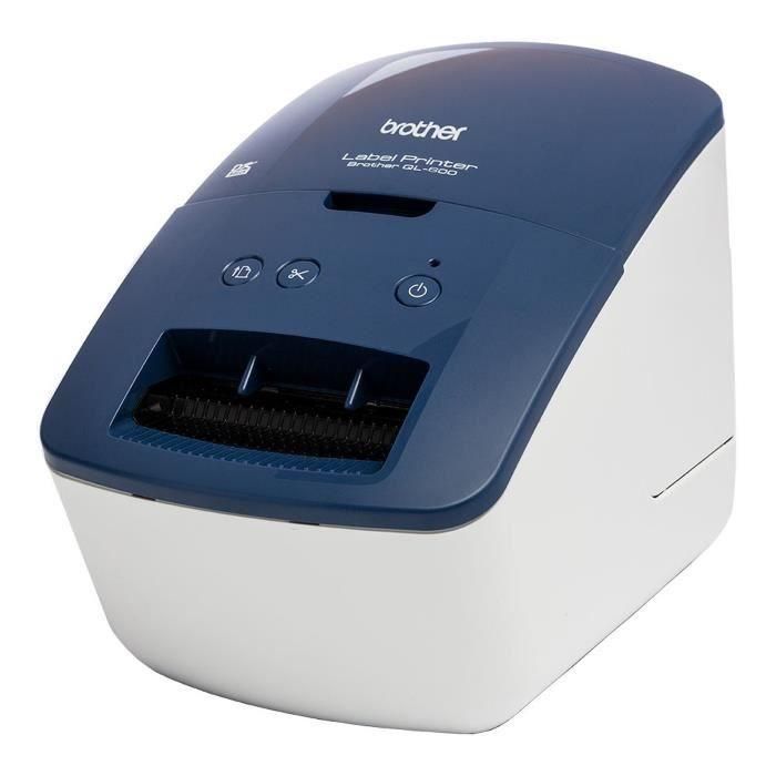 Brother Etiquetadora - Rotuladora Electrónica Ql-600B Azul Y Blanca 1 Brother Etiquetadora - Rotuladora Electrónica Ql-600B Azul Y Blanca 1