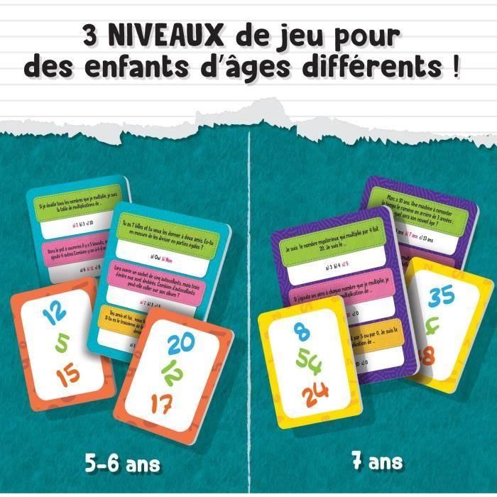 La escuela Génius Talent, el juego de multiplicaciones y problemas, se adapta a diferentes niveles. - LISCIANI 3 La escuela Génius Talent, el juego de multiplicaciones y problemas, se adapta a diferentes niveles. - LISCIANI 3