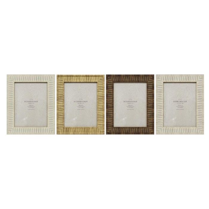 Marco de Fotos Home ESPRIT Beige Natural Cristal Poliestireno Escandinavo 20,5 x 2 x 25,5 cm (4 Unidades) 1 Marco de Fotos Home ESPRIT Beige Natural Cristal Poliestireno Escandinavo 20,5 x 2 x 25,5 cm (4 Unidades) 1