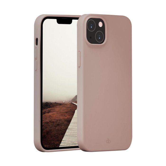 dbramante1928 Funda Protectora para iPhone 14 Max, Plástico Reciclado, Color Pink Sand 1 dbramante1928 Funda Protectora para iPhone 14 Max, Plástico Reciclado, Color Pink Sand 1