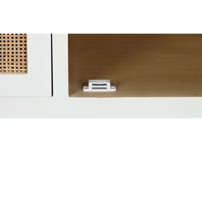 Mueble de TV Home ESPRIT Blanco Cristal Madera de Paulonia 120 x 40 x 50 cm 3 Mueble de TV Home ESPRIT Blanco Cristal Madera de Paulonia 120 x 40 x 50 cm 3