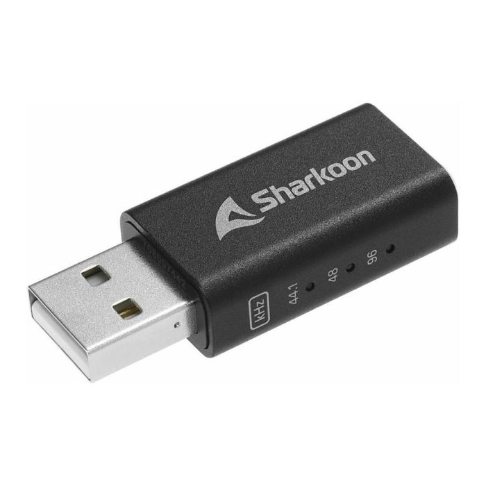 SHARKOON Gaming DAC Pro S - Tarjeta de Sonido Externa USB para PC con Conector 3,5 mm, Negro 1 SHARKOON Gaming DAC Pro S - Tarjeta de Sonido Externa USB para PC con Conector 3,5 mm, Negro 1