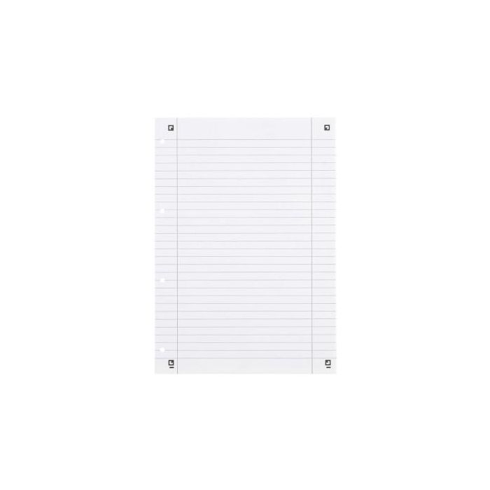 Oxford Collegeblock A4+220x295mm 80 Bl. Liniert Rand L+R 2